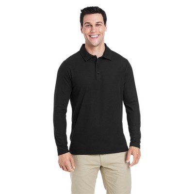 CORE365™ Men's Fusion ChromaSoft™ Long-Sleeve Pique Polo Shirt