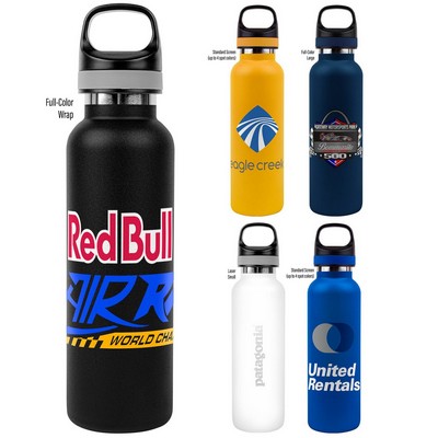 20oz. Embark Water Bottle & Twist Off Cap w/Handle