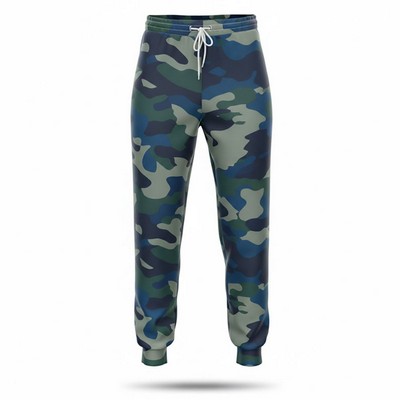Unisex Sublimated Lounge Pants Brushed Milk Silk